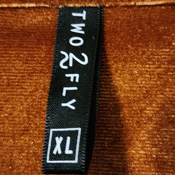 2 Fly Velvedeer Spice Button Down Top - Picture 6 of 6